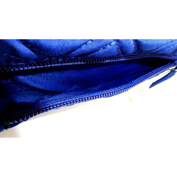 Vera Bradley Cobalt Blue Turnlock Wallet - Picture 13 of 15